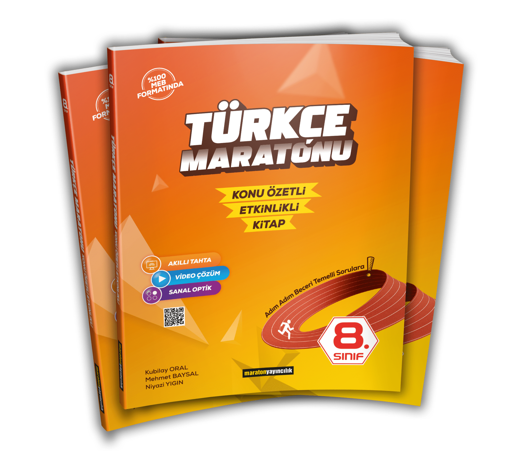 8. Sınıf Türkçe Maratonu - Konu Özetli & Etkinlikli Kitap